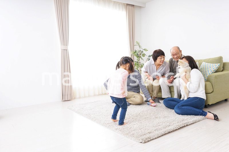 幸せなファミリー