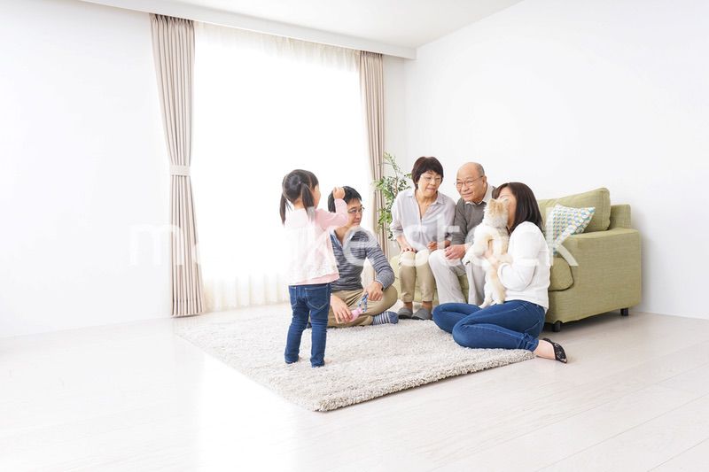 幸せなファミリー