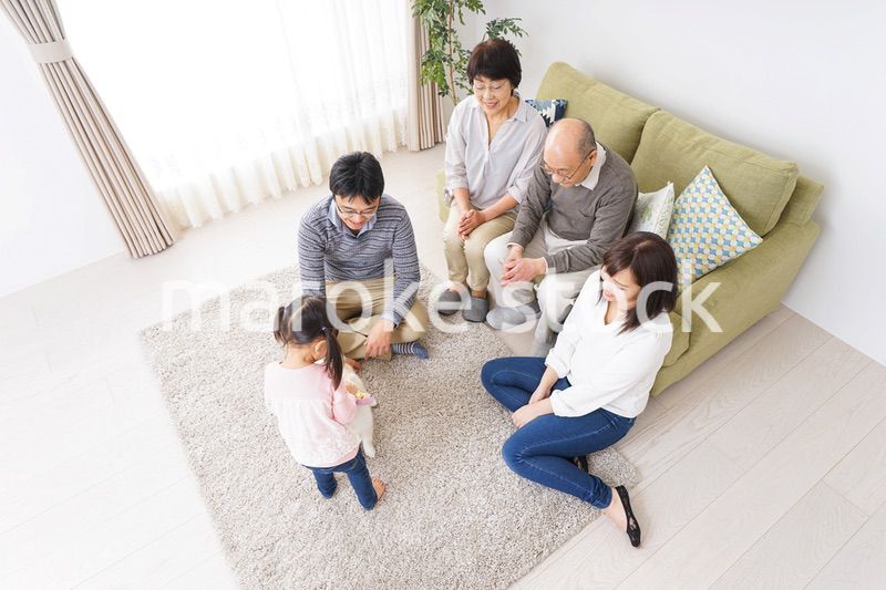 幸せなファミリー