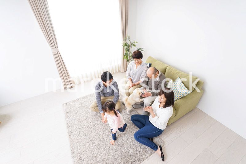 幸せなファミリー