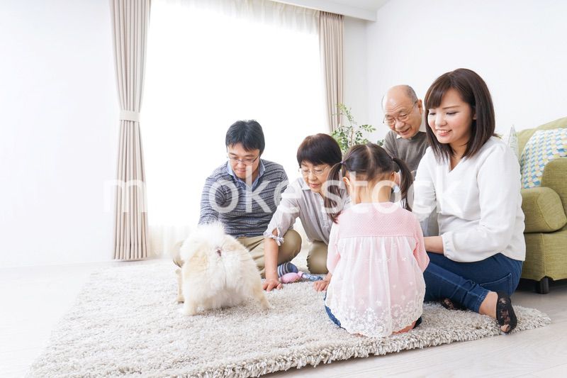 幸せなファミリー