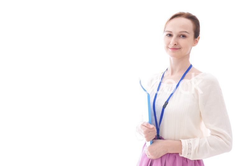 笑顔の若いビジネスウーマン