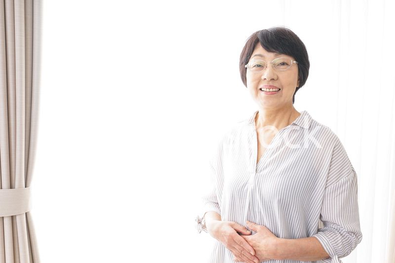 高齢の女性