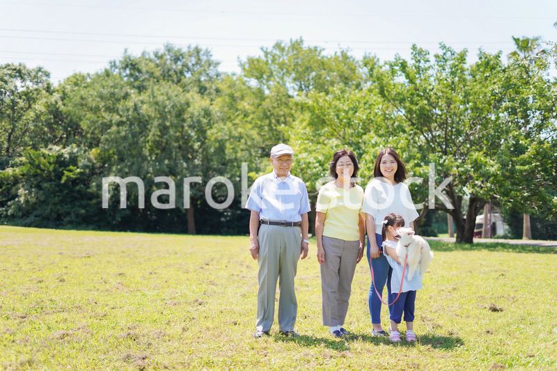 幸せなファミリー・家族イメージ