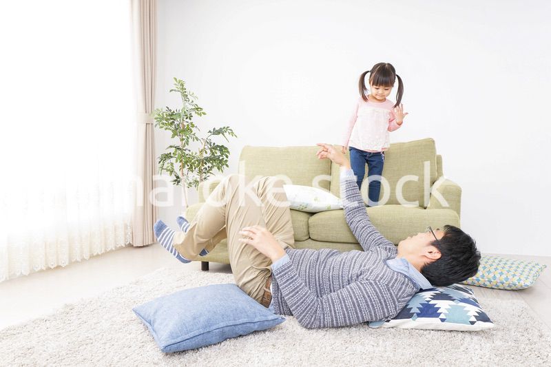 お父さんと子ども