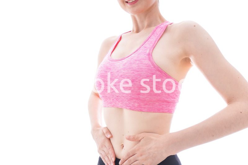 スポーティーな女性ポートレート