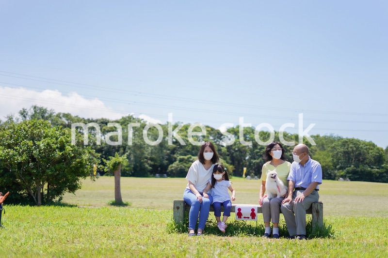 感染症に気をつける家族