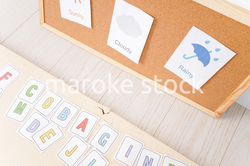 明るい雰囲気の英語教室