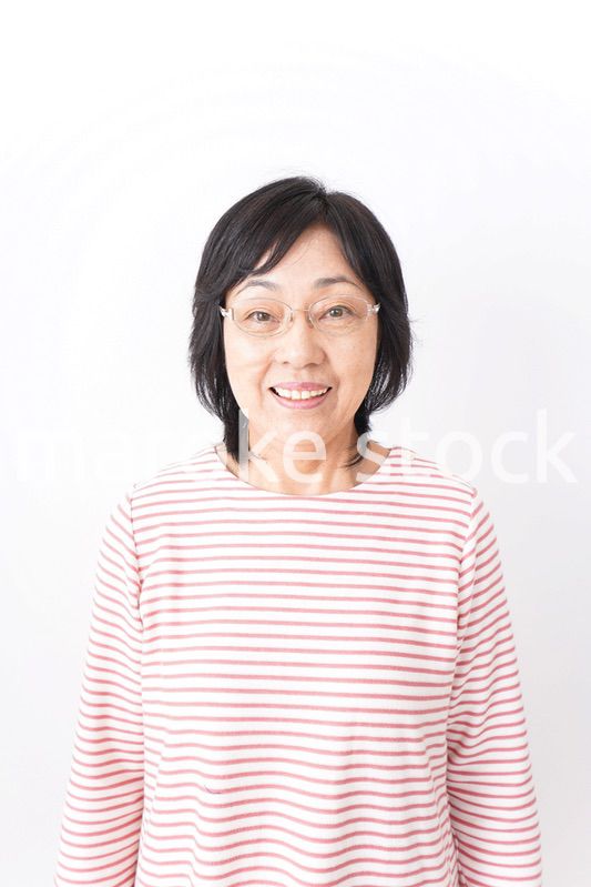 笑顔のおばあさん