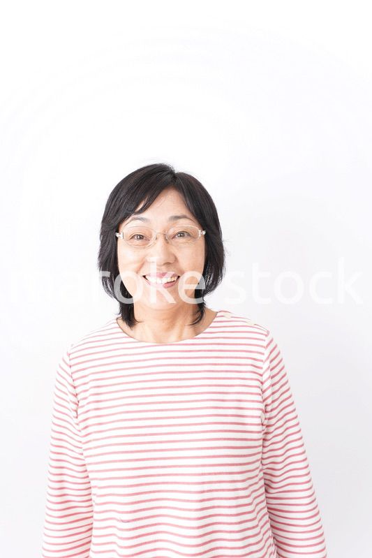 笑顔のおばあさん