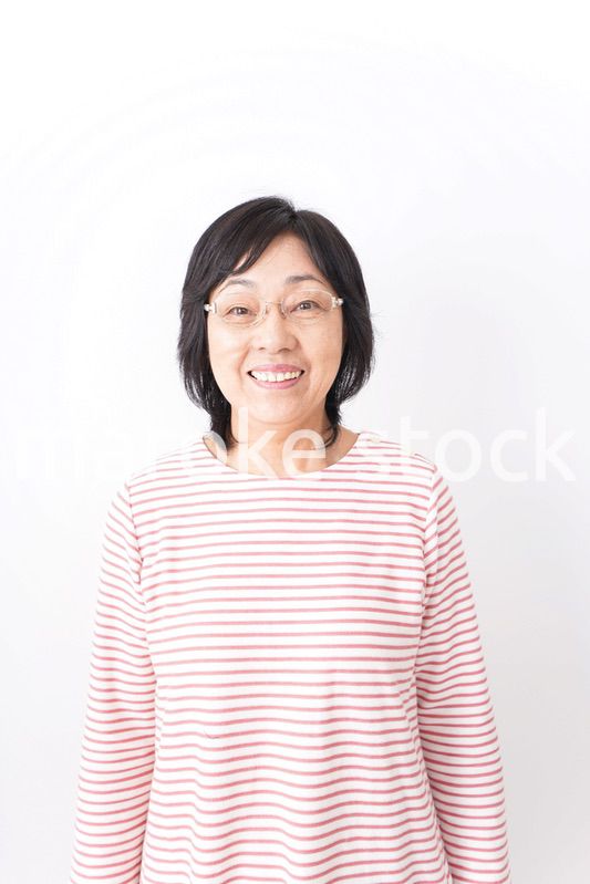 笑顔のおばあさん