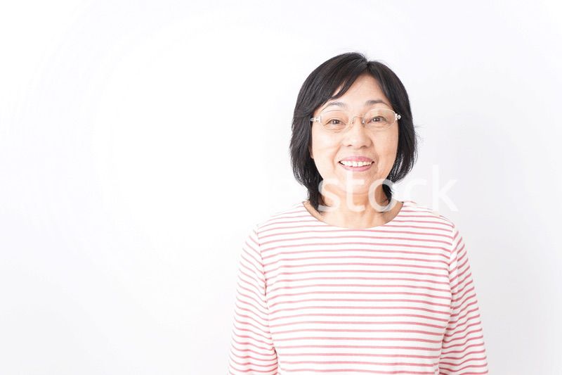 笑顔のおばあさん