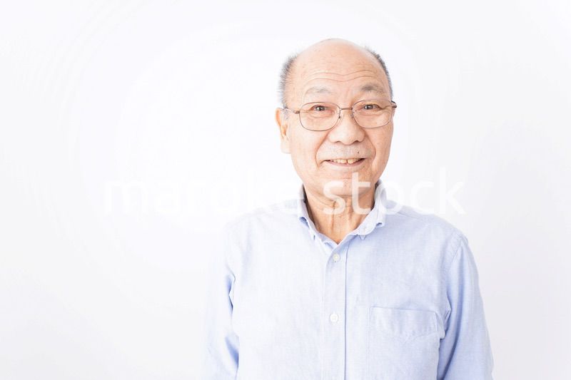 笑顔のおじいさん