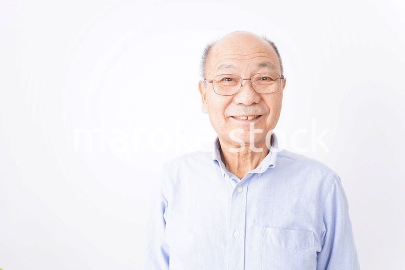 笑顔のおじいさん