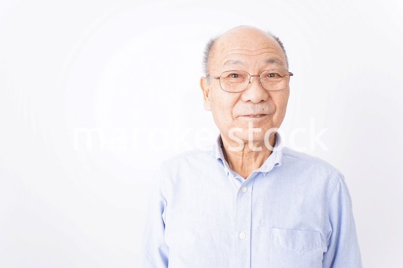 笑顔のおじいさん