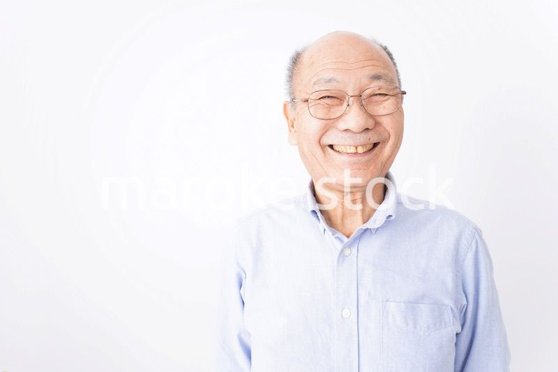 笑顔のおじいさん