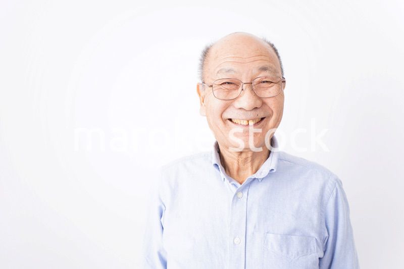 笑顔のおじいさん