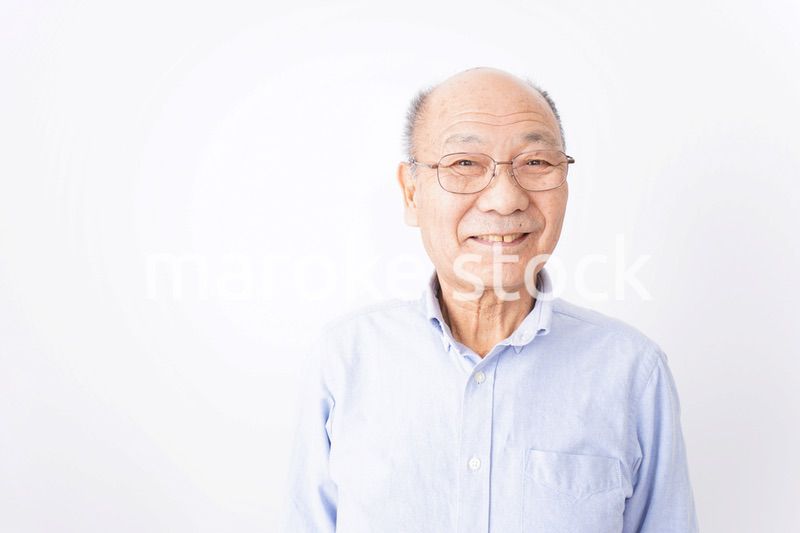 笑顔のおじいさん