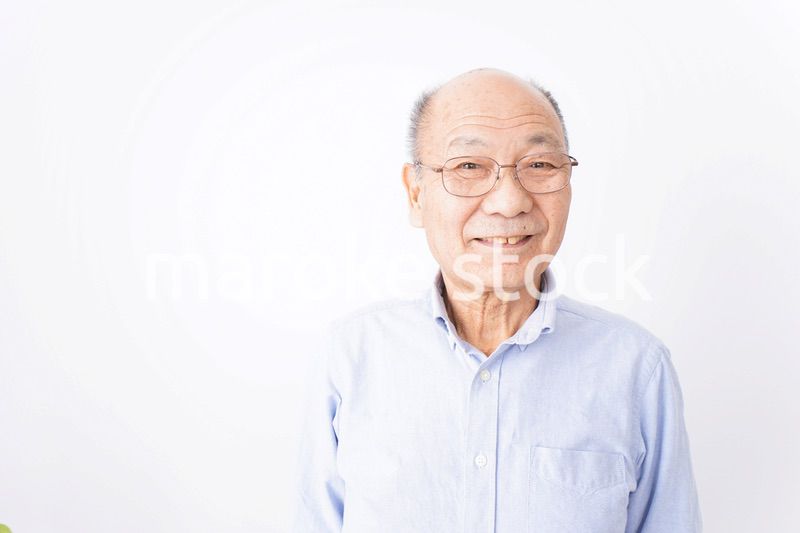 笑顔のおじいさん