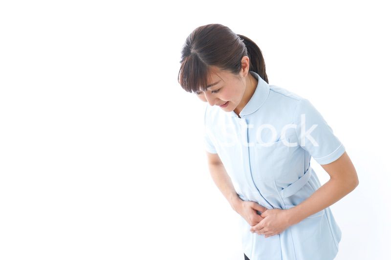 ご挨拶をする看護師