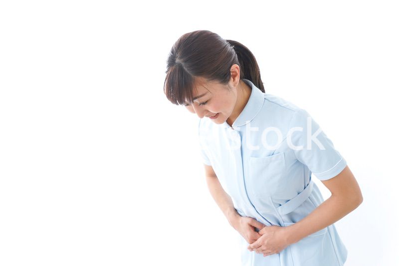 ご挨拶をする看護師