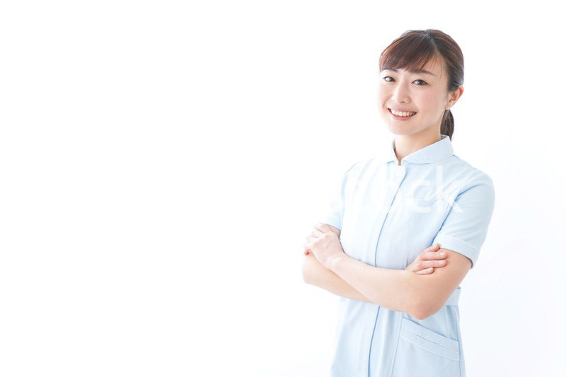 自信がある若い看護師