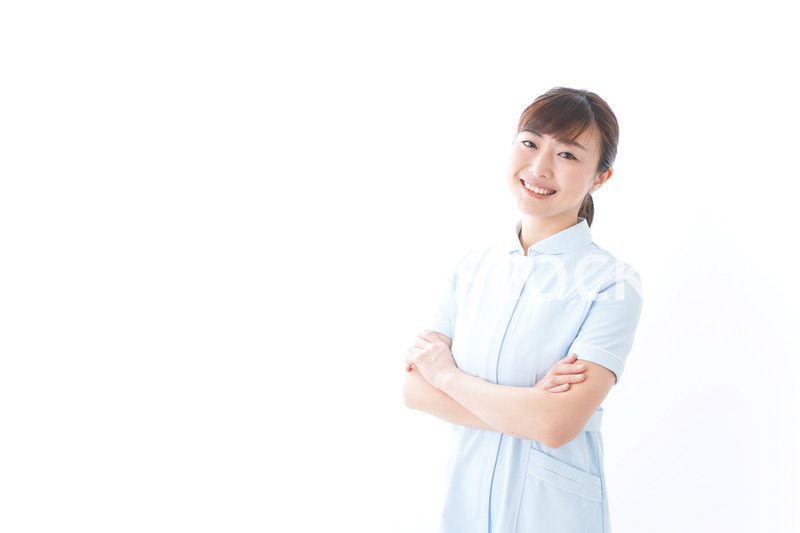 自信がある若い看護師