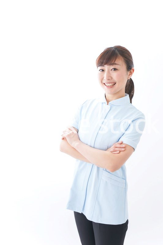自信がある若い看護師