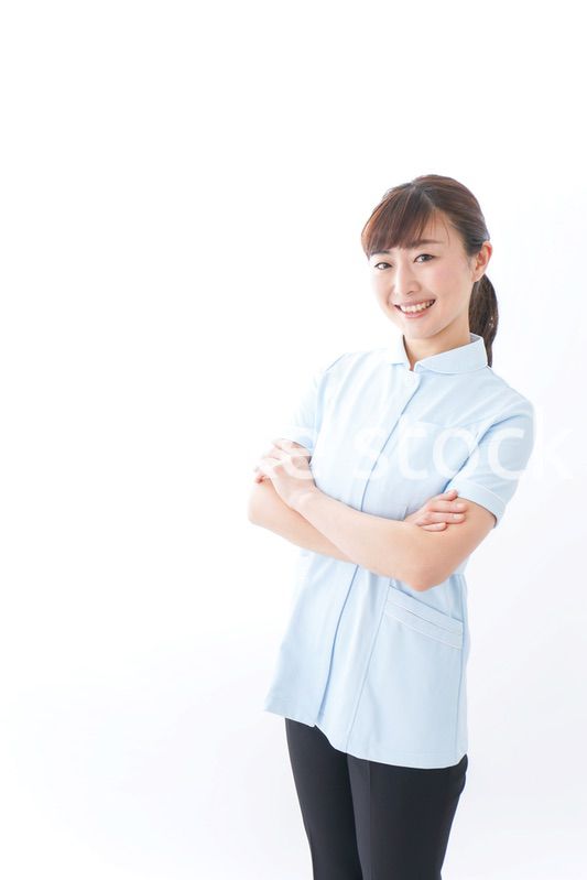 自信がある若い看護師
