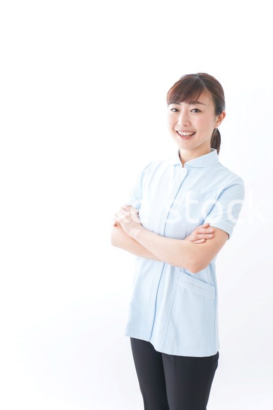自信がある若い看護師