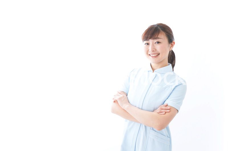 自信がある若い看護師