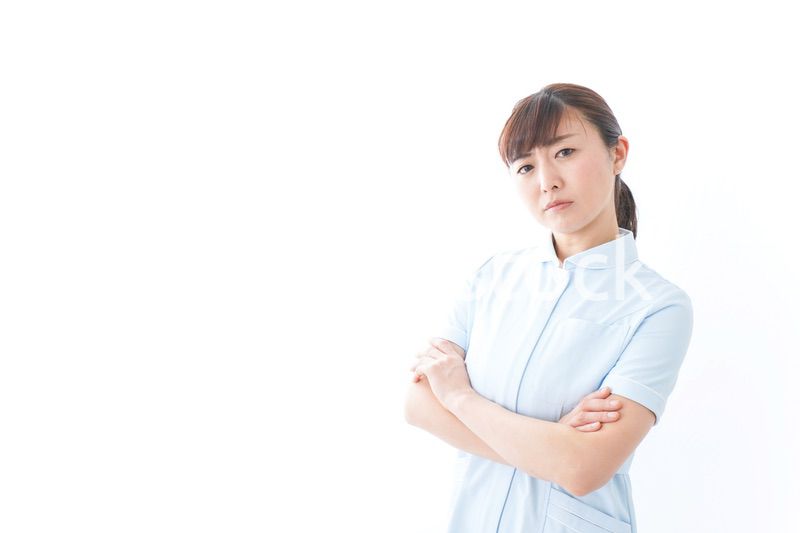 自信がある若い看護師