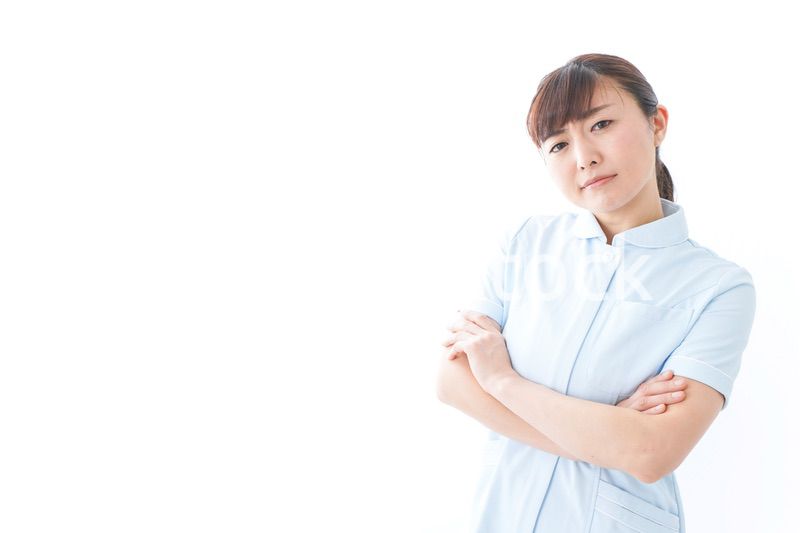 自信がある若い看護師