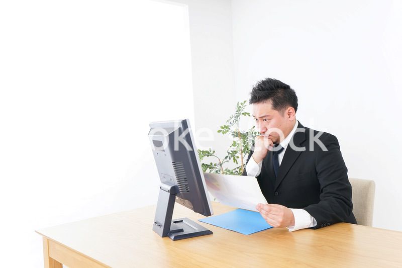 Businessman at office