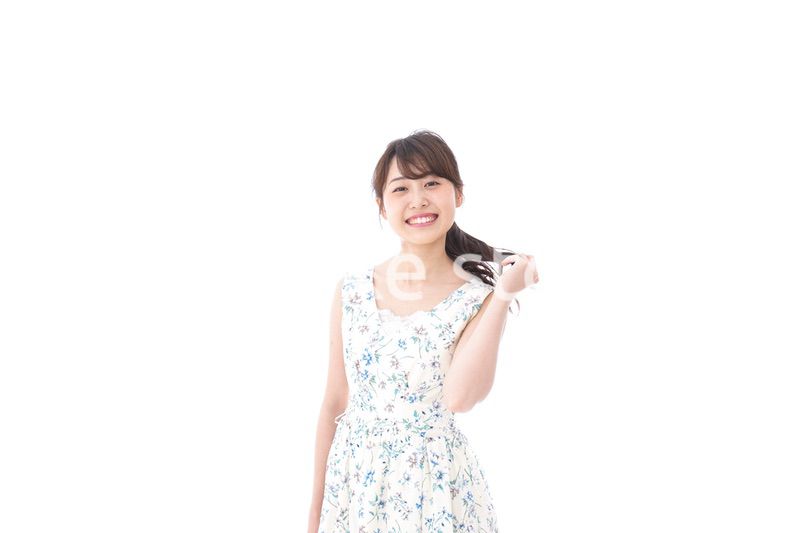 Beautiful young woman with smile