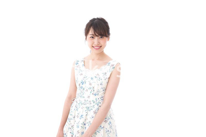 Beautiful young woman with smile