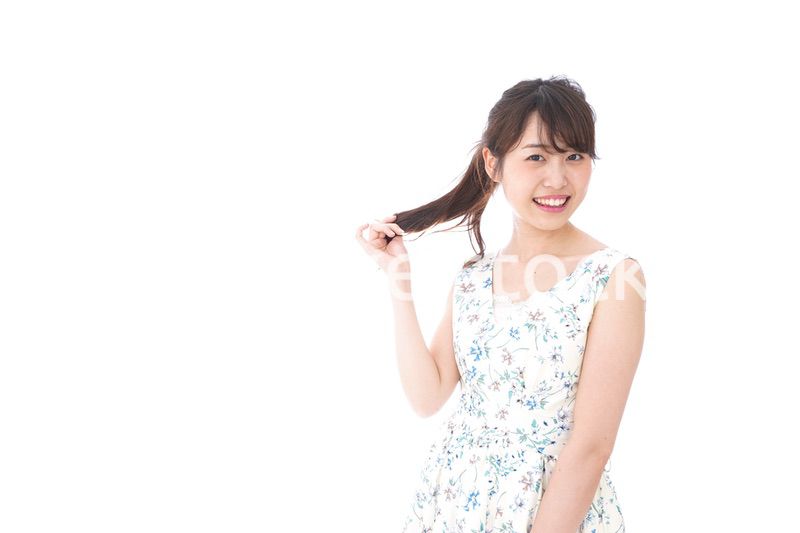 Beautiful young woman with smile