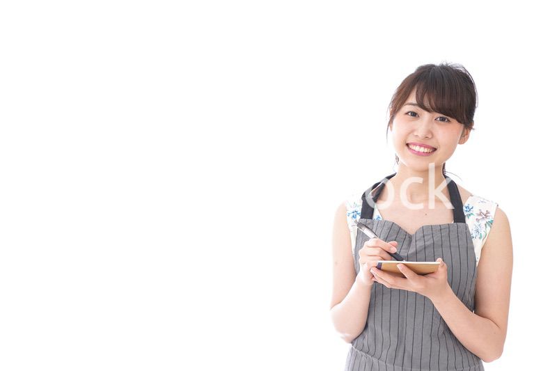 カフェのスタッフ