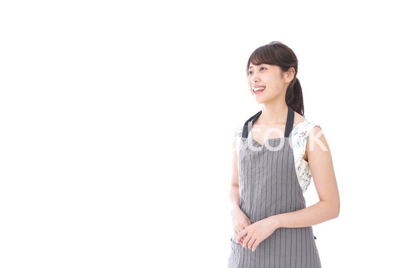 注文を取るカフェスタッフ