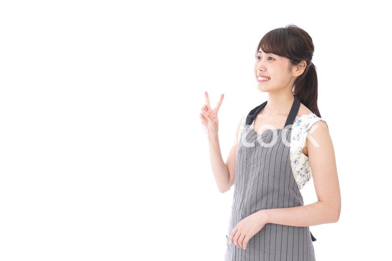 注文を取るカフェスタッフ