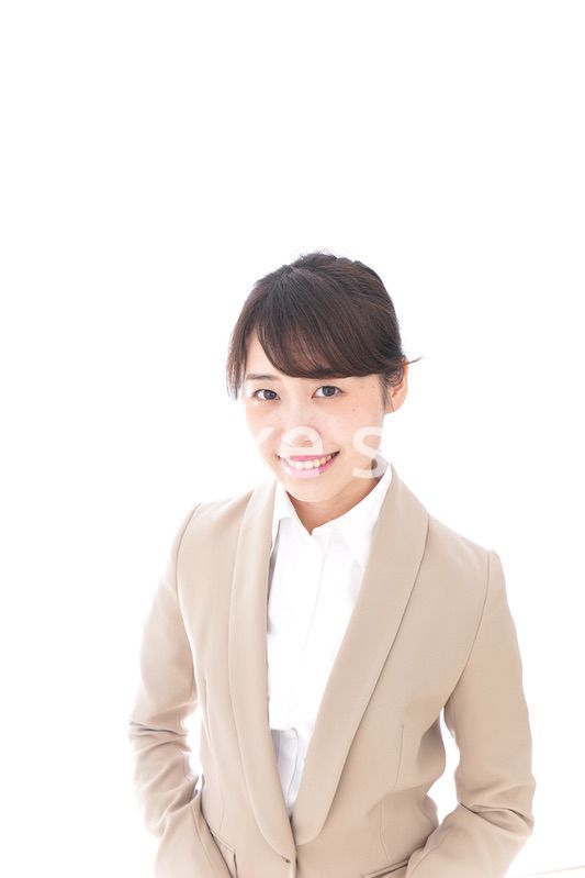 笑顔の若いビジネスウーマン