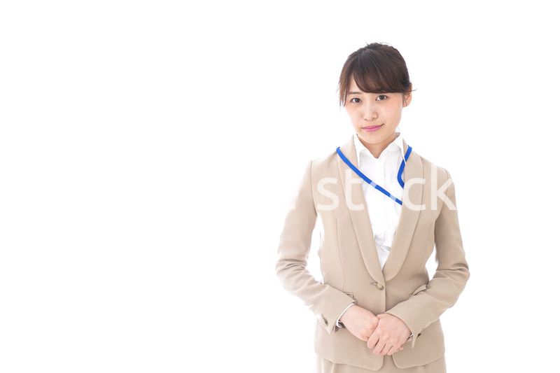 オフィスの受付嬢