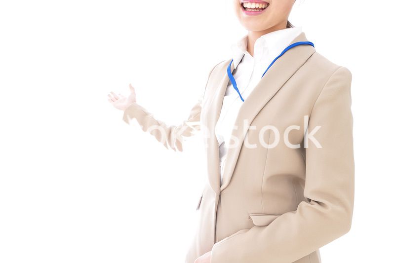 オフィスの受付嬢