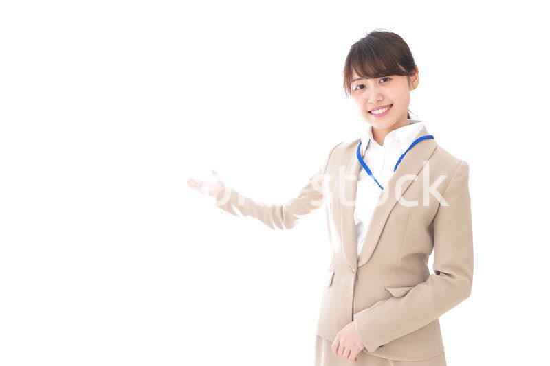 オフィスの受付嬢