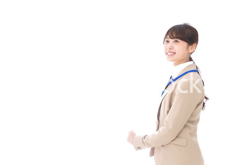 オフィスで働く女性