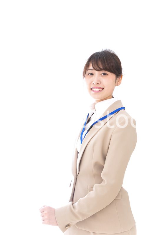 オフィスで働く女性