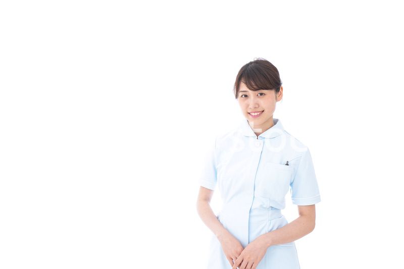 おじぎをするナース