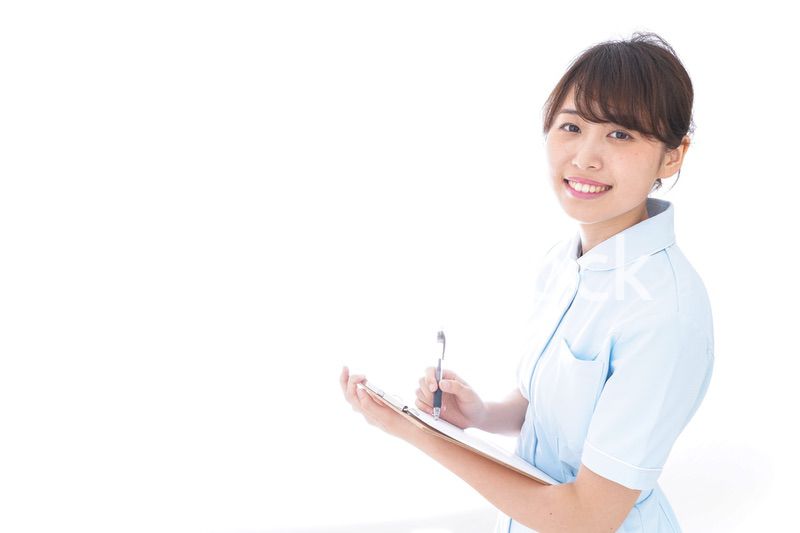 問診をするナース