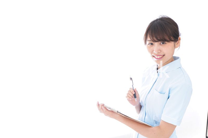 問診をするナース