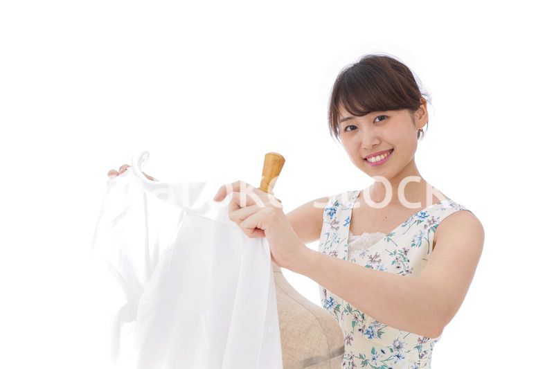 アパレル業界で働く女性